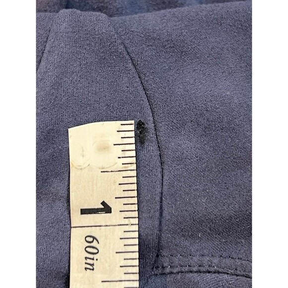 Spanx Faux Leather blue Suede Leggings size xL - Picture 12 of 12